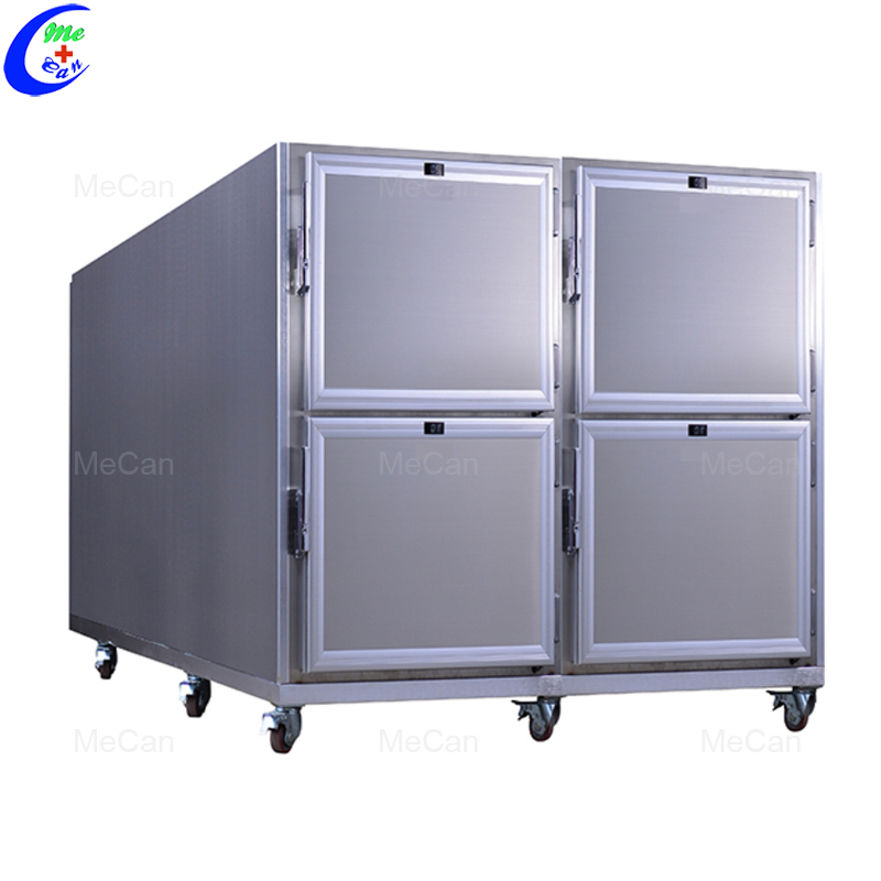 6 Bodies Stainless Steel Mortuary Coolers Cabinets 9