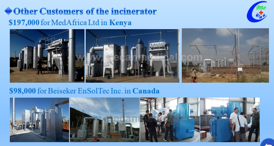 Medical Waste Incinerator with Gas Treatment 5