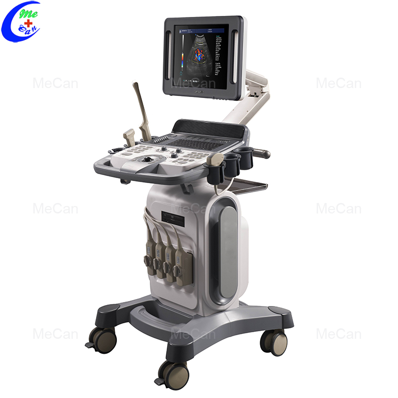 Medical Multi-funtional Trolley Color Doppler Ultrasound Machine 6