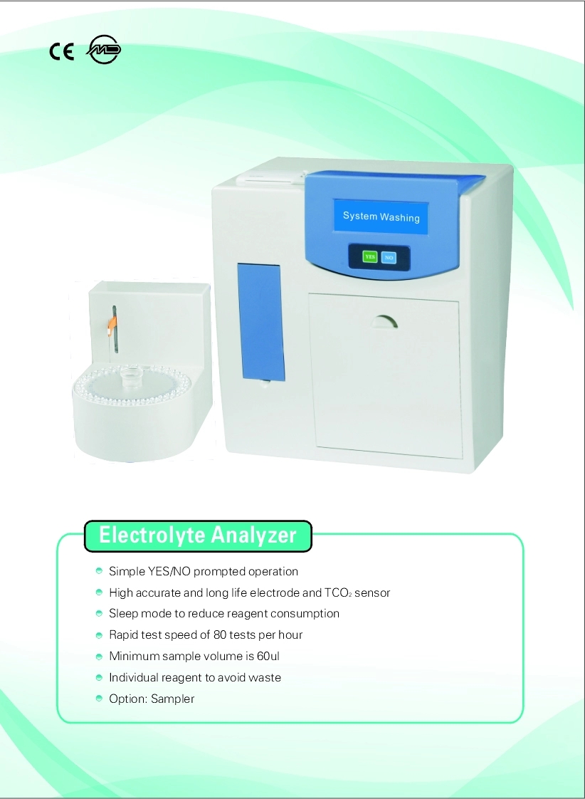 Blood Gas Serum Electrolyte Analyzer For Electrolyte Measurement 3