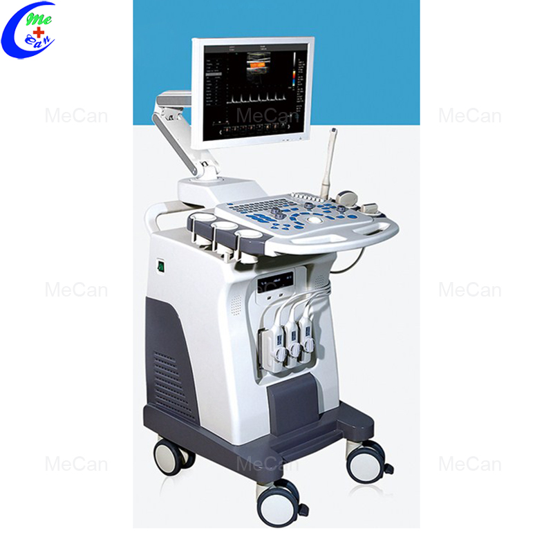 17 Inch 4D Trolley Color Doppler (PW) Ultrasound Machine 5