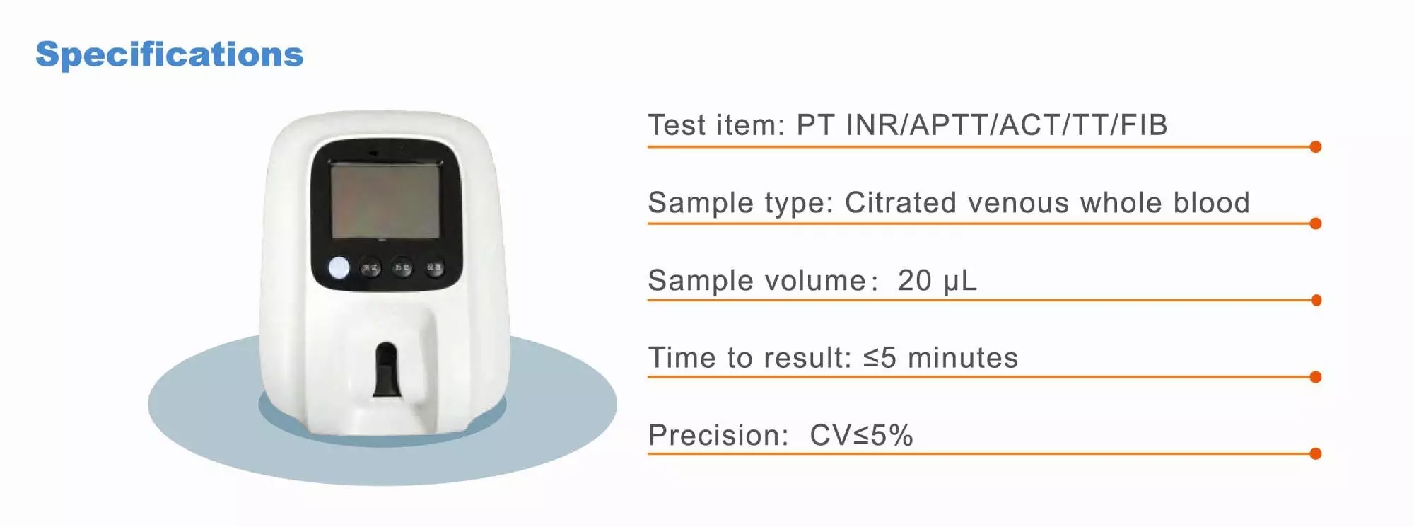 coagulometer coagulation analyzer coagulometer coagulation analyzer