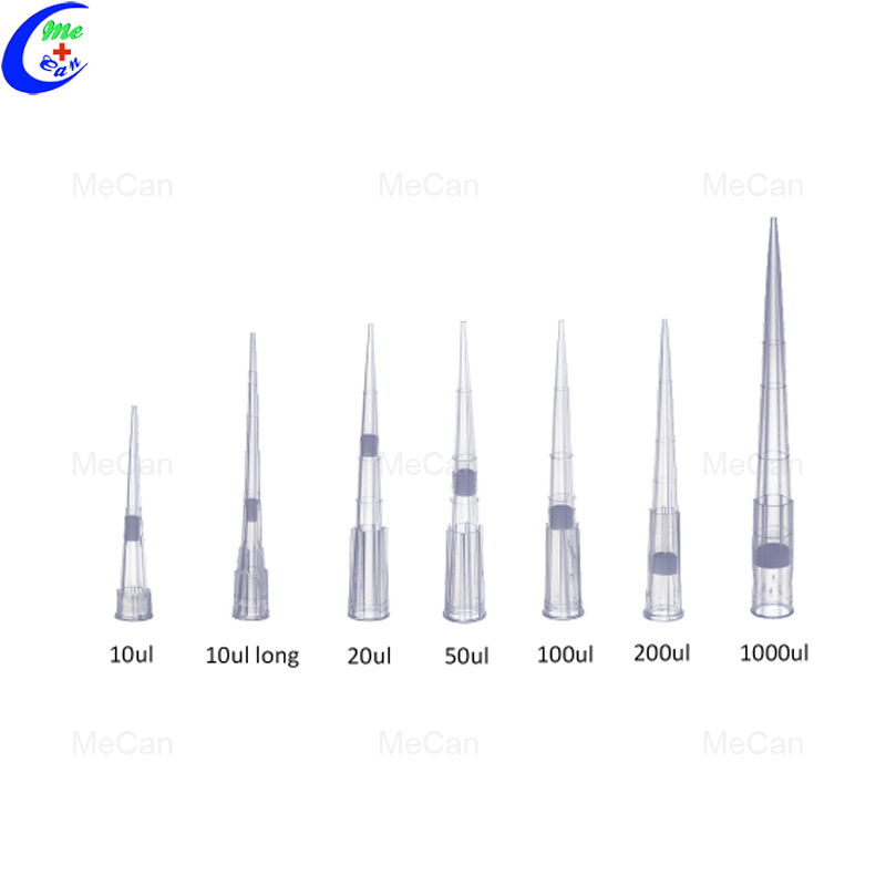 Sterile Plastic 0.1-1000 ul Disposable Micro Pipette Tips With Filter 7