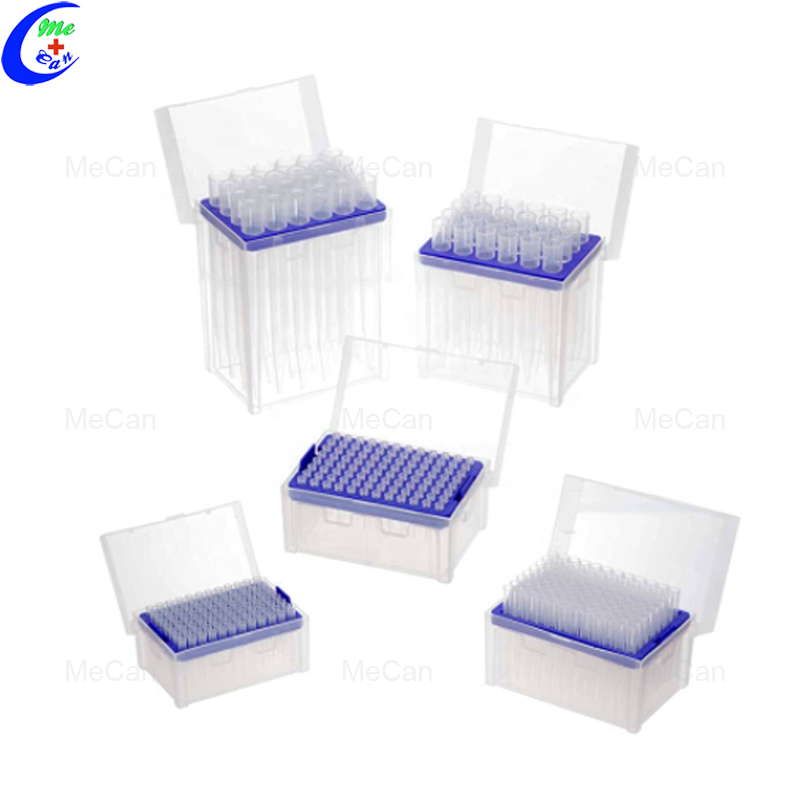 Sterile Plastic 0.1-1000 ul Disposable Micro Pipette Tips With Filter 14