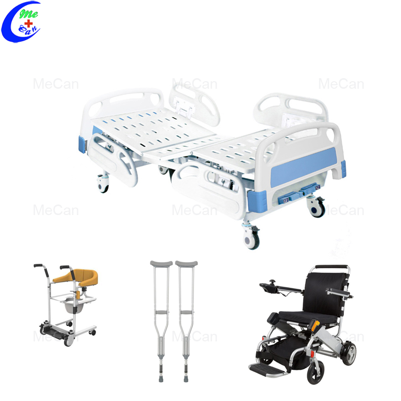 Hospital Furniture Two Function Manual Hospital Bed 9