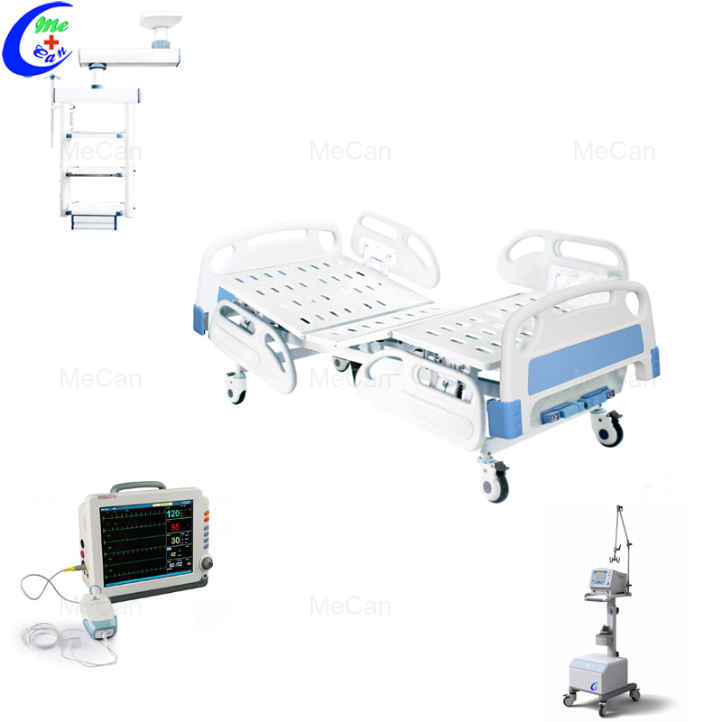 Hospital Furniture Two Function Manual Hospital Bed 10