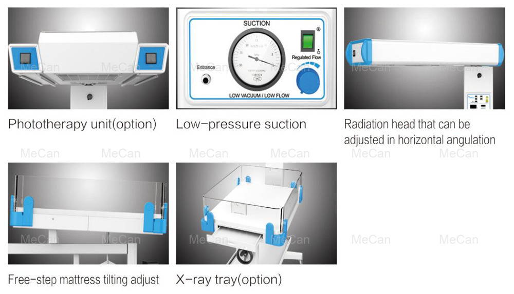 Hospital Medical Infant Phototherapy Machine Mobile Infant Warmer Supplier 8