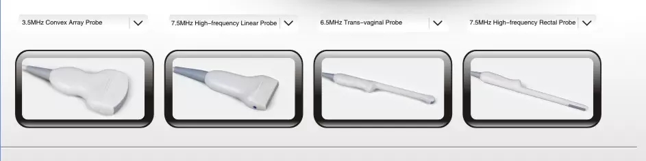 Medical Diagnostic Portable B Ultrasound Machine For Pregnancy 7