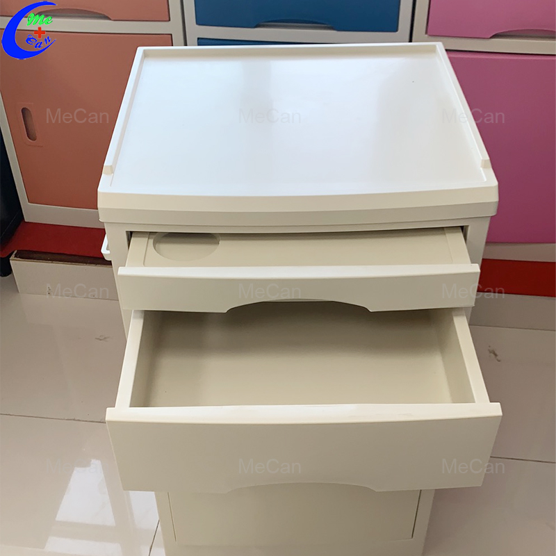 Medical Blue White Pink ABS Hospital Bedside Cabinet 14