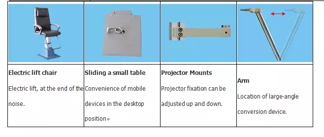 Ophthalmic Unit Optometry Combined Table Set Ophthalmic Unit Optometry Combined Table Set