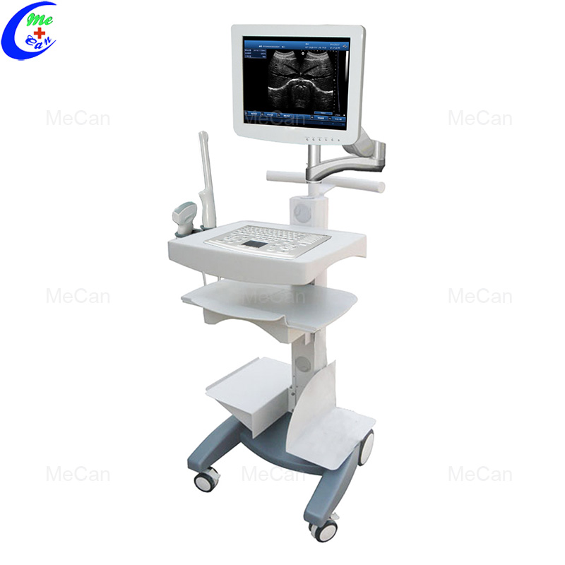 Touch Screen Trolley Ultrasound Diagnosis Black & White Scanner 7