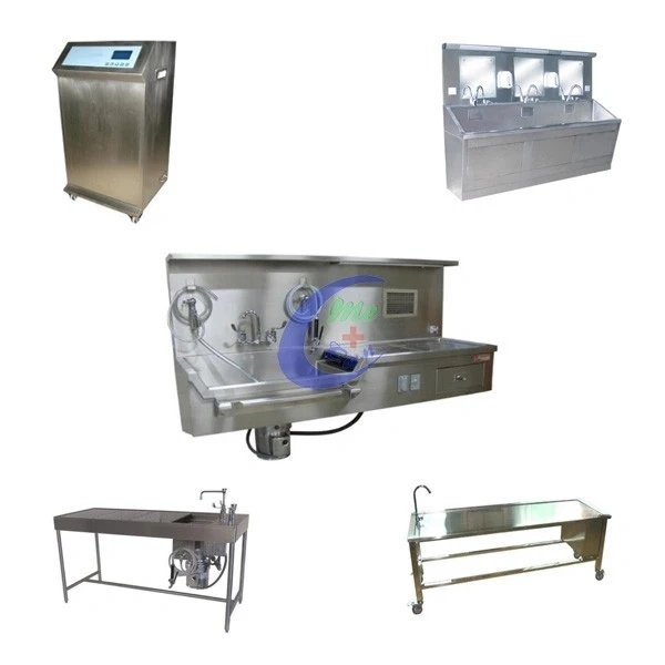 Stainless Steel Corpse Cart, Mortuary Cart 7