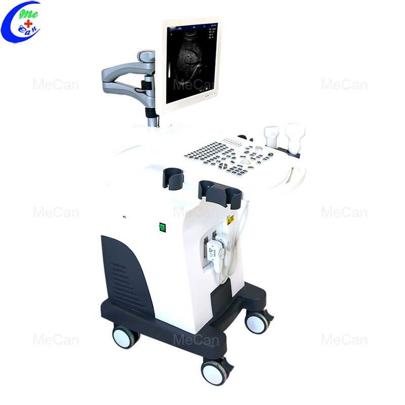 15 inch HD LCD Display Full-Digital Trolley Ultrasound Scanner 3