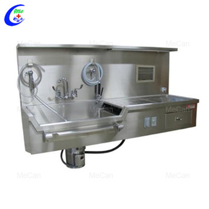 Cadaver Perfusion Anatomy Dissection Table, Morgue Autopsy Station 2
