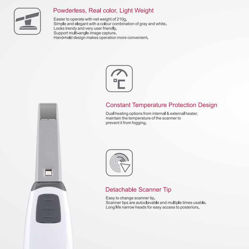 High Quality Oral Therapy Equipment Dental 3D Intraoral Scanner 9
