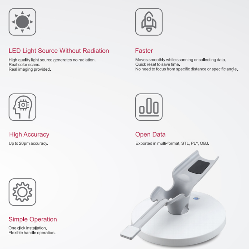 High Quality Oral Therapy Equipment Dental 3D Intraoral Scanner 10