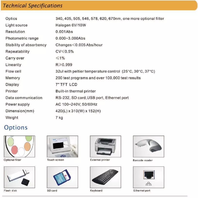 Biochemistry Analyzer Biochemistry Analyzer