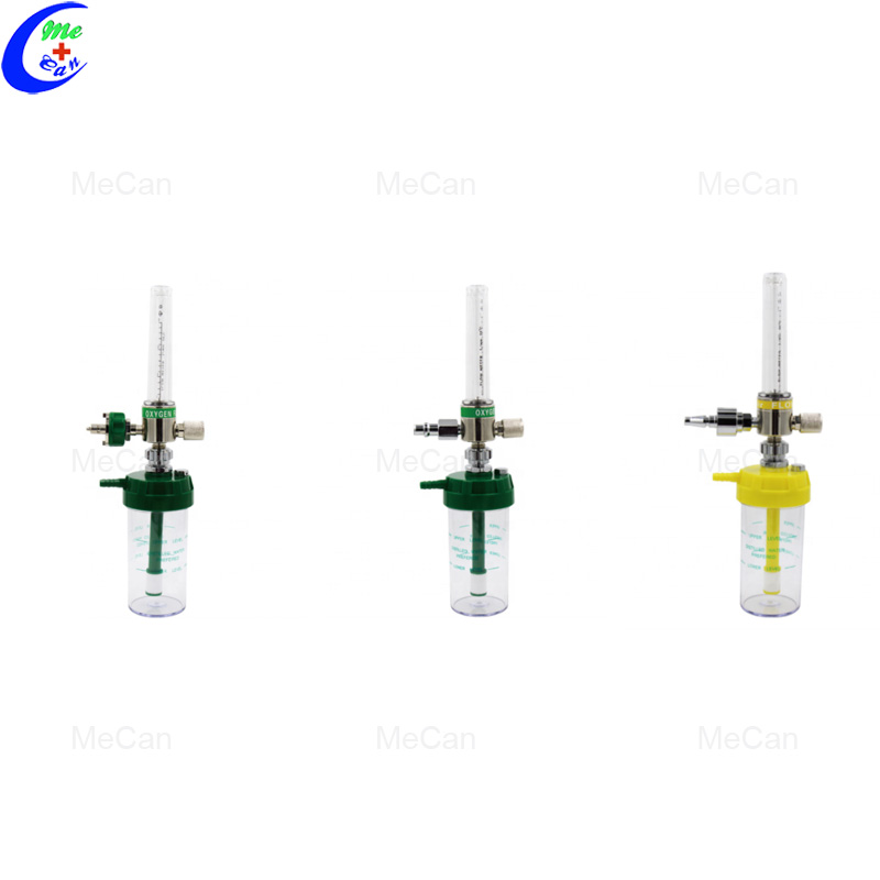 High Quality Hospital Oxygen Flowmeter with Humidifier 9