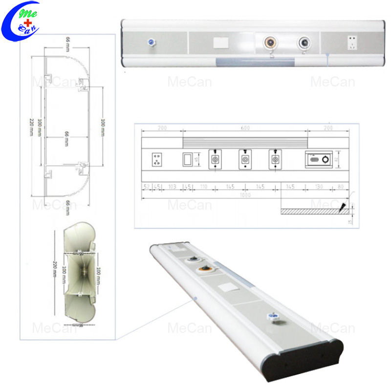 Hot Sale Medical Ward Unit, Hospital Bed Head Unit with Good Price 10