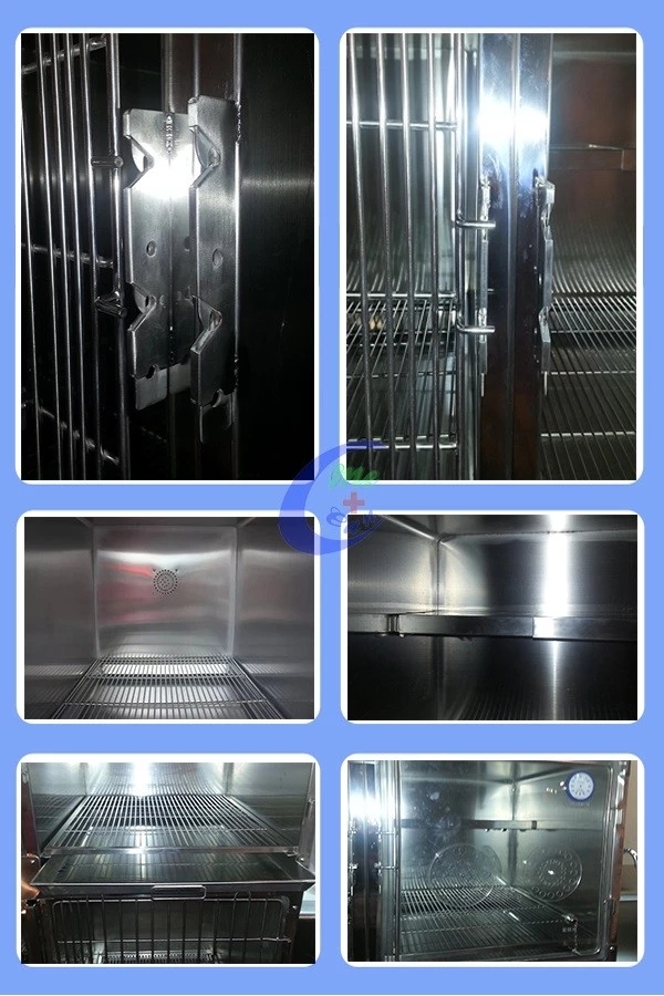 Veterinary Stainless Steel Oxygen Cage For Dogs 3
