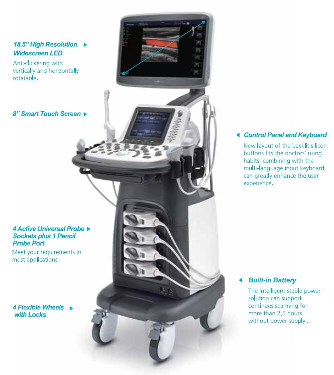 Sonoscape S22 Portable Cardiovascular Ultrasound Machine With Elastography 7