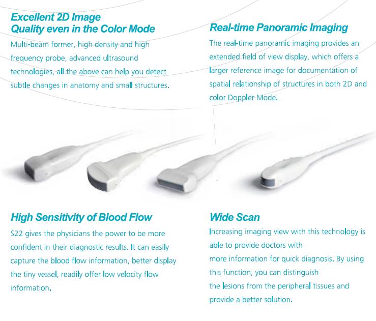 Sonoscape S22 Portable Cardiovascular Ultrasound Machine With Elastography 8