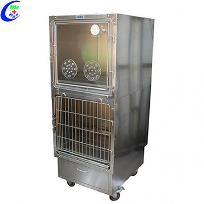 Veterinary Equipment Stainless Steel Oxygen Cage 2