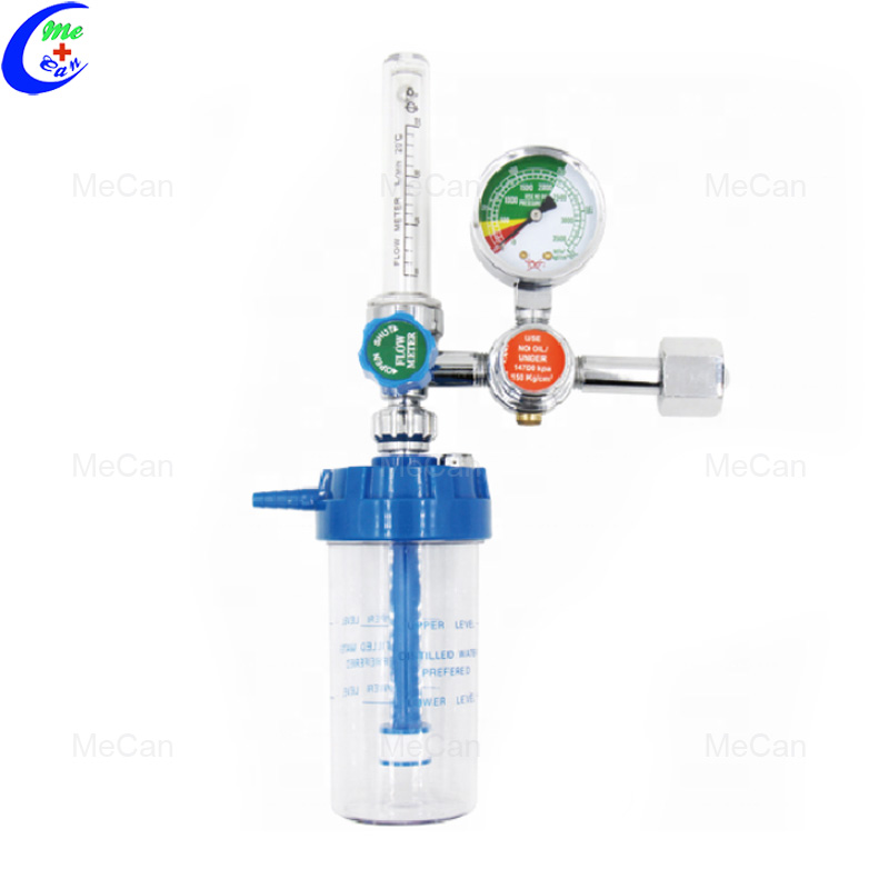 Hospital Brass Oxygen Flowmeter with Humidifier 9