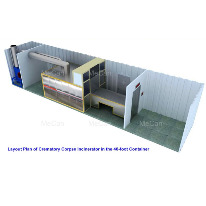 High Quality Mobile Human Cremation Machine for Body 11