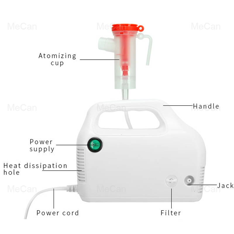 Medical Portable Home Inhaler Compressor Nebulizer 7