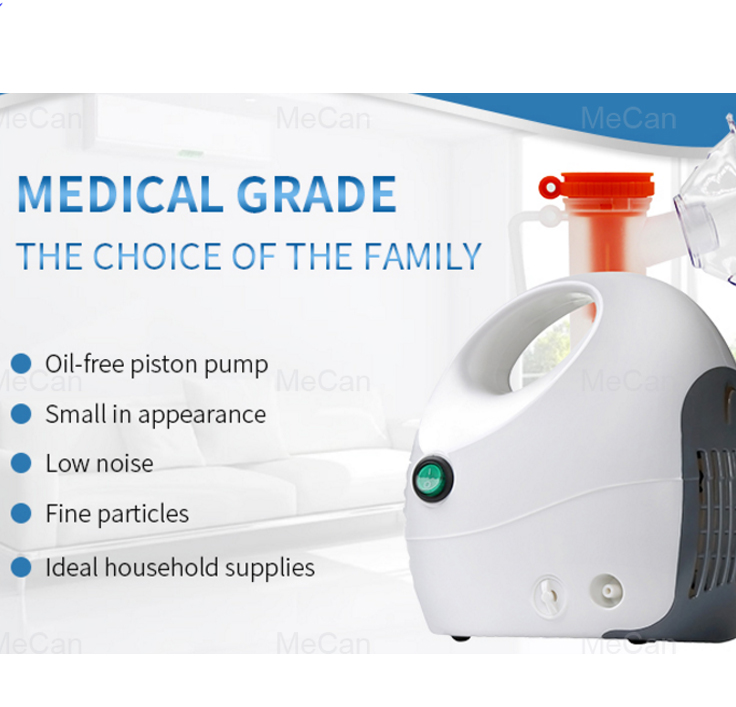 Portable Inhaler Piston Compressor Nebulizer For Kids Adults 6