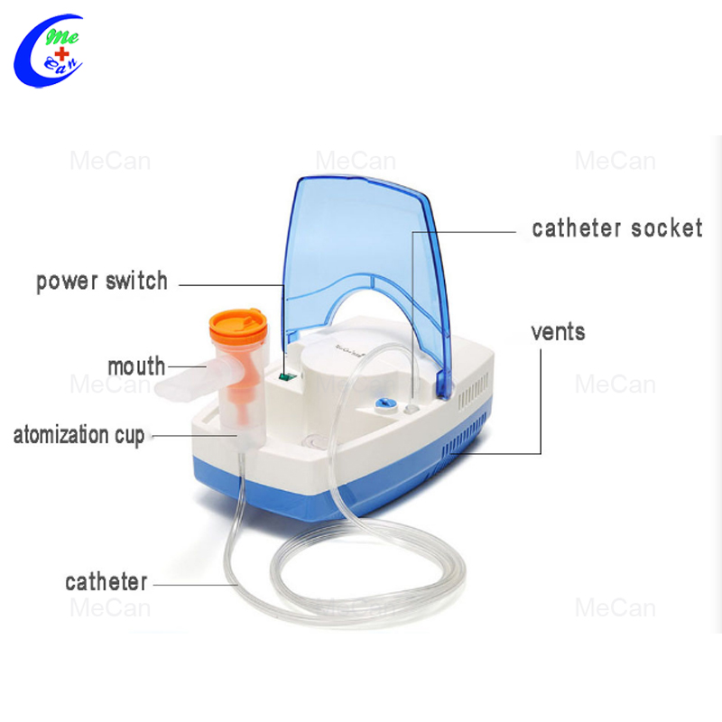 Portable Breathing Machine Compressor Medical Compressed Air Inhale Nebulizer 8