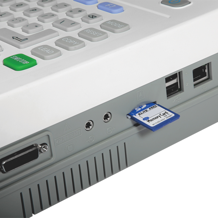 ECG-1230T digital 12 channel Bluetooth ECG printer 4