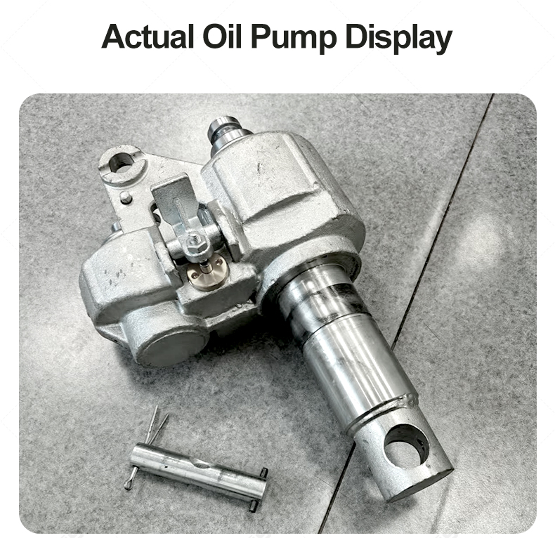 Durable warehouse hydraulic pump for material handling equipment with customizable dimensions