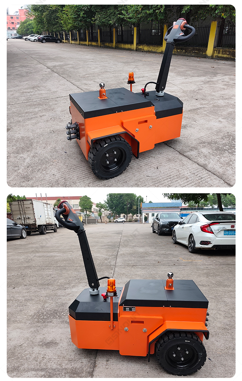 Emergency stop function on the Sinolift ML600 smart electric tugger