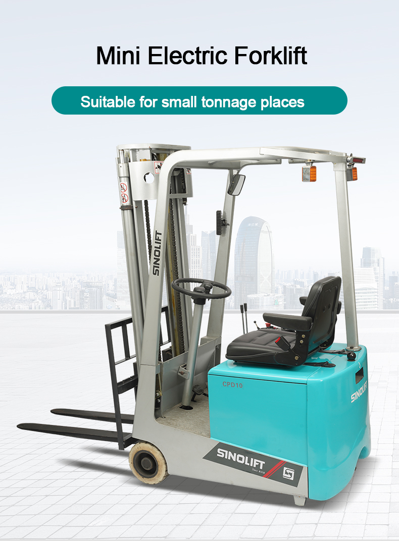 Three Wheel Electric Forklift