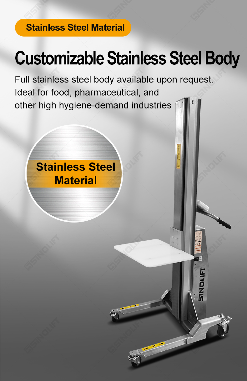 A flexible lifting solution capable of handling various loads with interchangeable attachments.