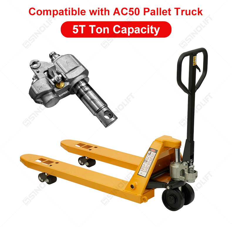 AC50 cast hydraulic pump for 5-ton hand pallet truck with leak-proof performance