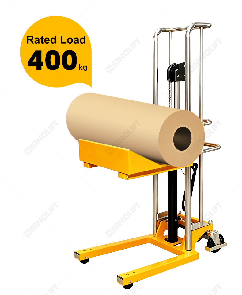 PV Manual Roll Handling Stacker for Film, Paper and Cylindrical Rolls