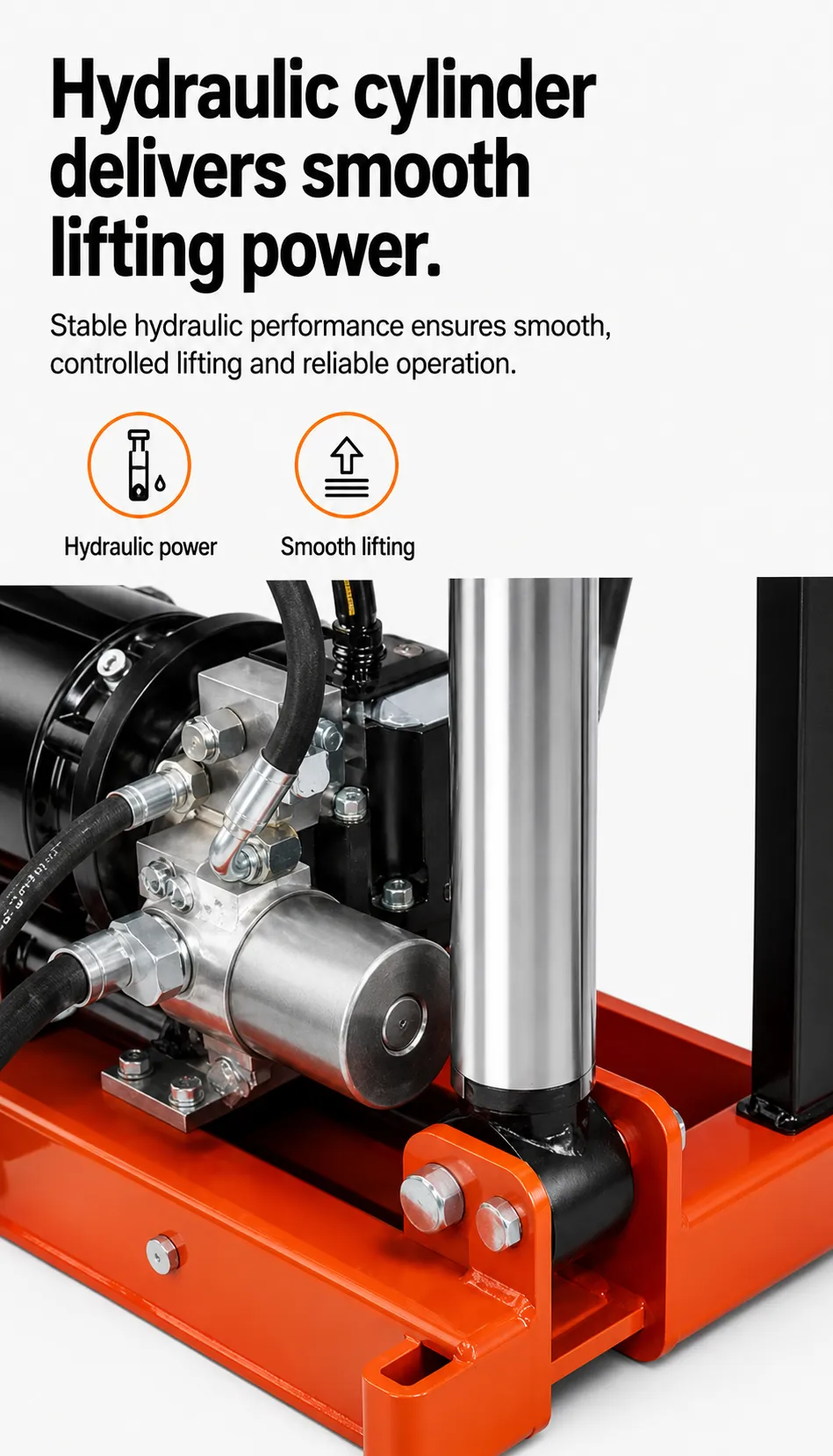 Sinolift Custom Red Steel Cantilever Electric Handling Truck Paper Reel Trolley TP A1