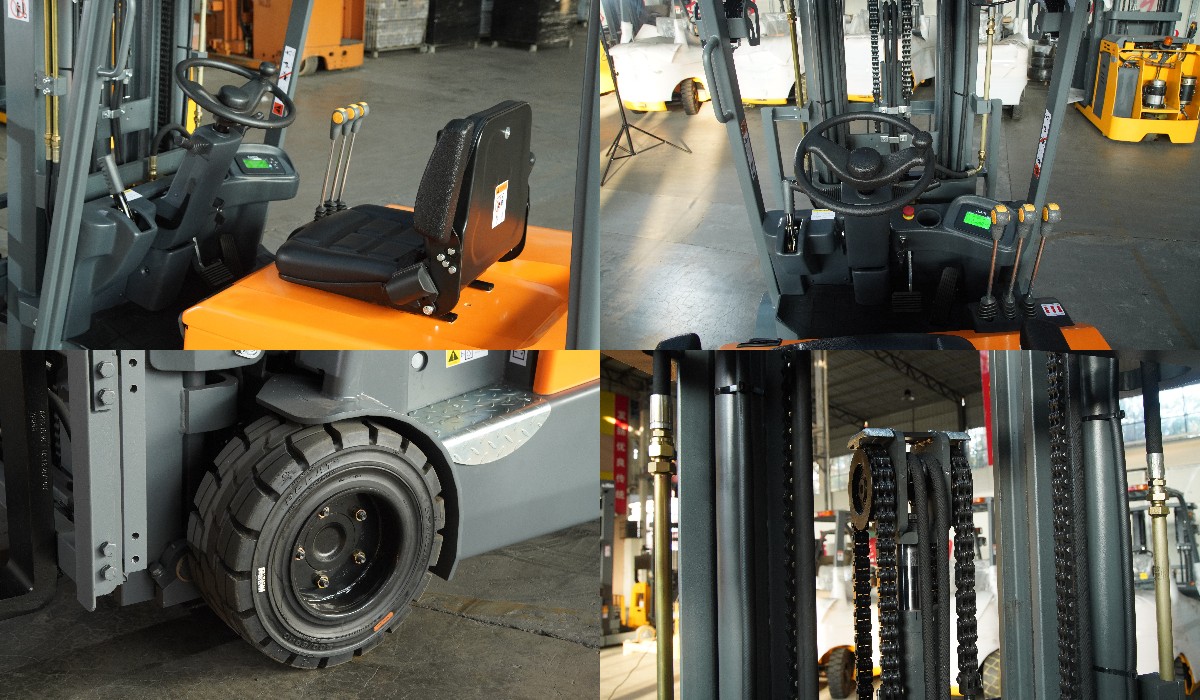 The ultimate narrow-aisle solution: Sinolift's CPD20SA 3-wheel electric forklift combines AC motor precision, 2-ton load capacity, and lithium-ion battery efficiency for seamless pallet handling.