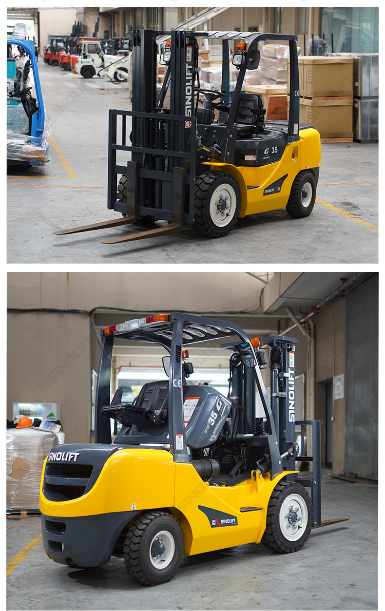 High-performance hydraulic system of G2 forklift handling industrial loads