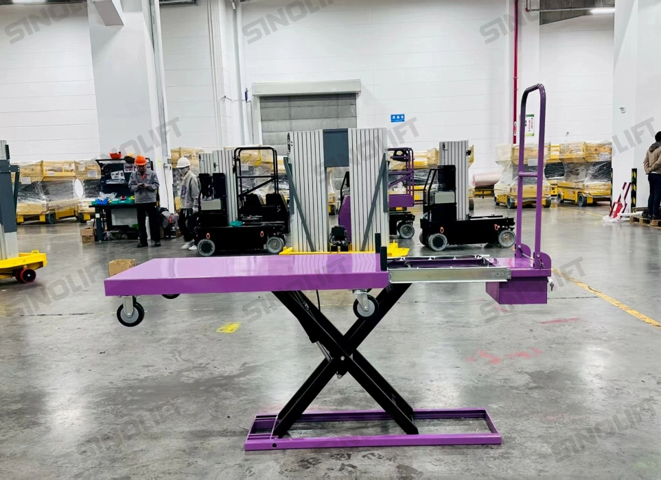 Portable Self-Loading lift table