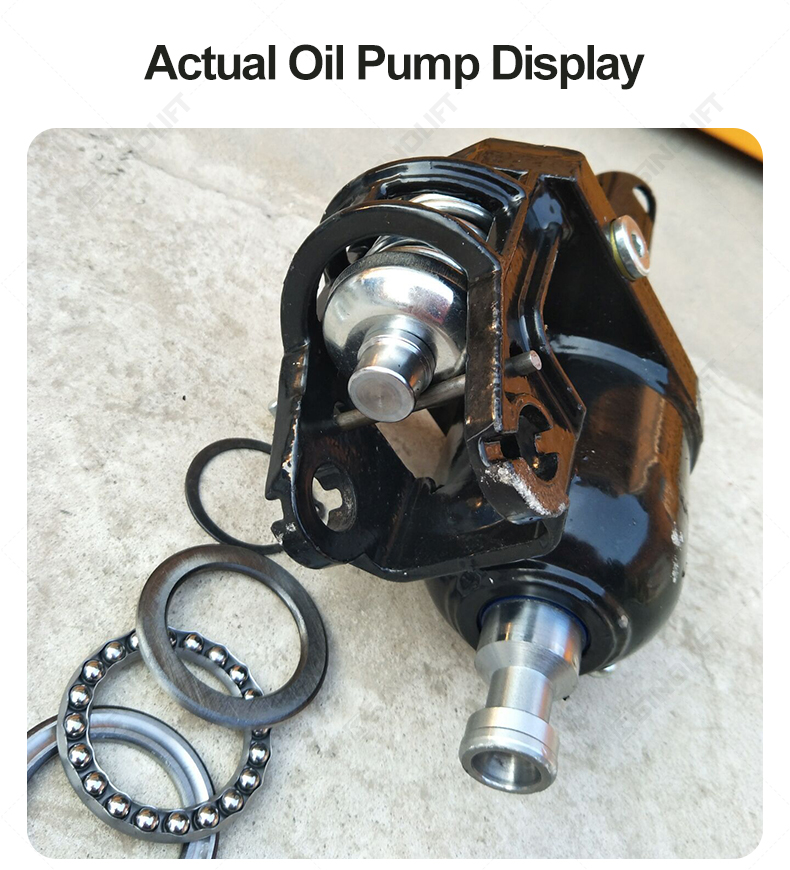 2-ton capacity hydraulic pump assembly for DB manual pallet jacks