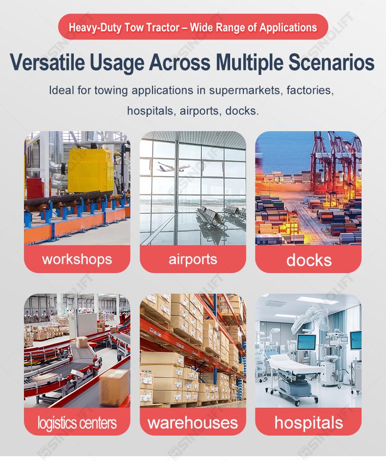 6000kg-capacity ML600 electric tugger moving pallet racks in a warehouse