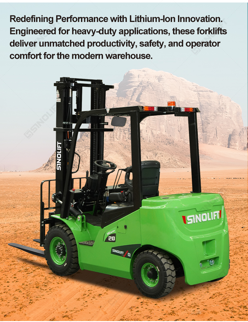 Experience the future of material handling with our smart electric forklift, featuring CAN-Bus system, enhanced stability, and operator-centric design for all-day comfort.