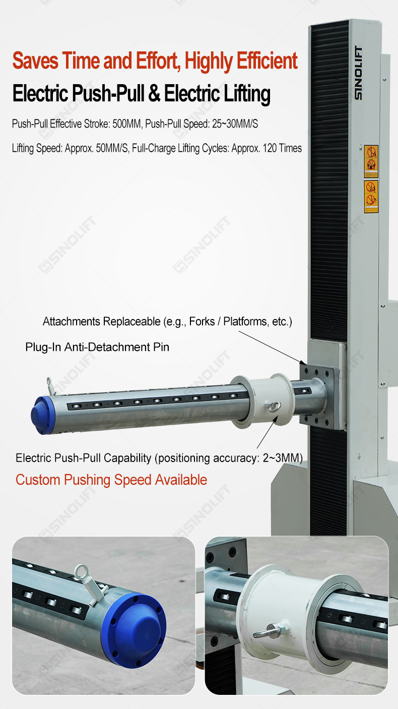 Narrow Aisle Electric Material Handling Cart