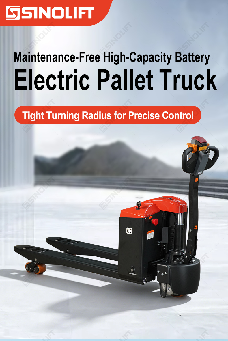 EPT15Q EPT20Q EPT30Q Electric Pallet Truck with Maintenance-Free High-Capacity Battery