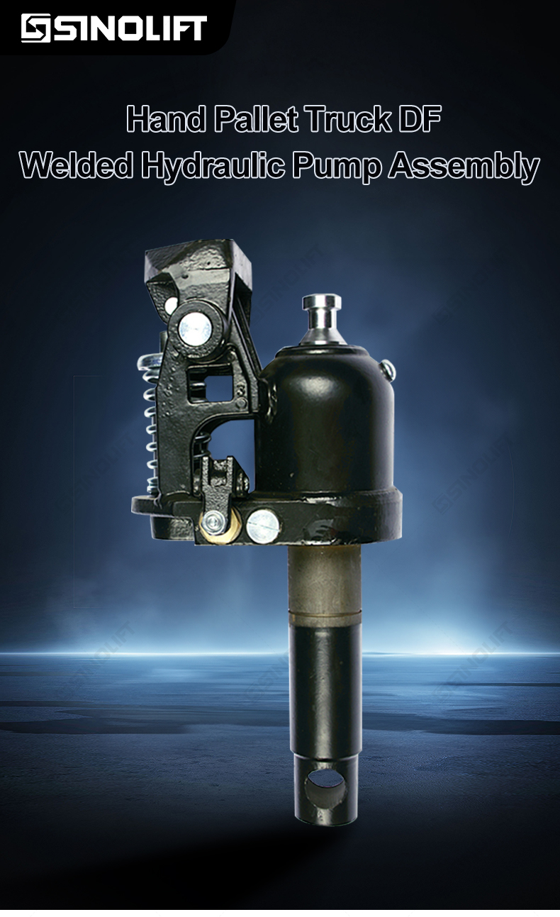 DF 2-3T pallet jack hydraulic pump replacement with ISO 4401 ports and 15-minute tool-free installation