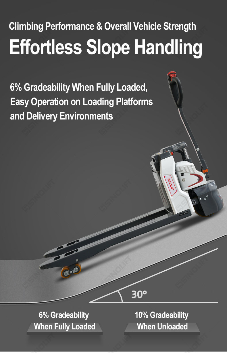 Warehouse equipment - EPT series electric pallet truck with LiFePO4 battery
